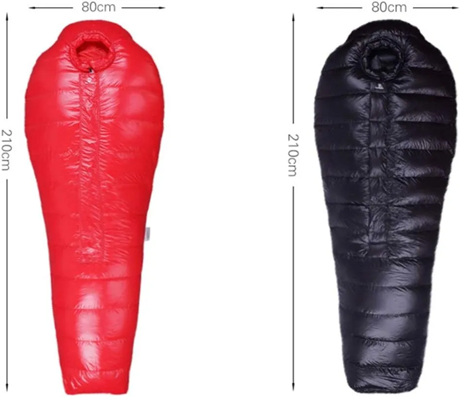 Comfy Sleeping Bag Mummy Sleeping Bag Camping Lightweight Warm Waterproof Portable Big and Tall Hiking Traveling Outdoor Activities Indoor & Outdoor Use