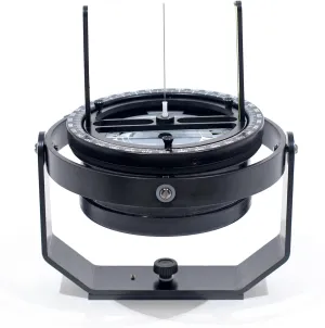 Commercial Bracket Mount Compass - C20-00137 - USCG Approved. Suitable for Medium Sized Workboats - 5" - 125mm Dial - Made in Europe
