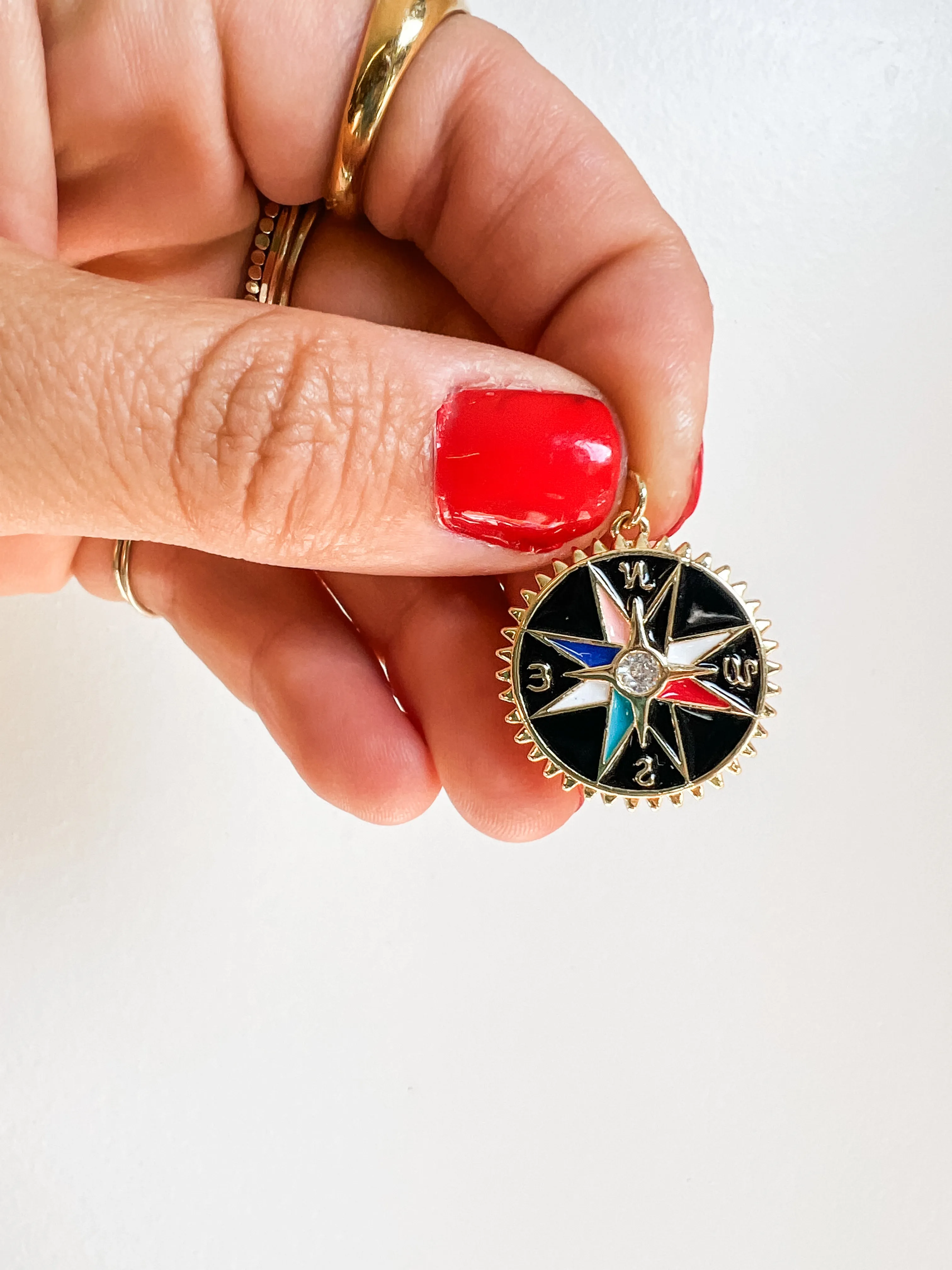 COMPASS CHARM