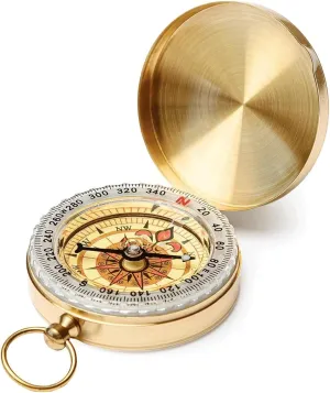 Compass Compass Camping Compass Metal Pocket Compass Compass for Hiking Outdoor Navigation Tool