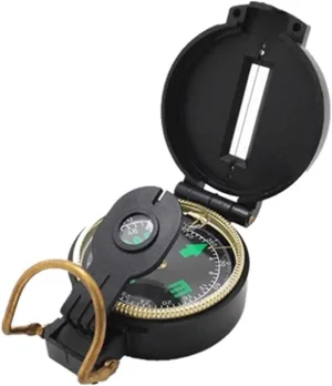 Compass Compass Hiking Survival 1PCs Portable Folding Lens Compass Military Multifunction Compass Boat Compass Dashboard Mount Outdoor Camping Tools