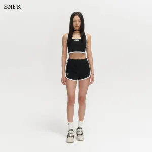 Compass Dark Night's Flower Black Jogging Set