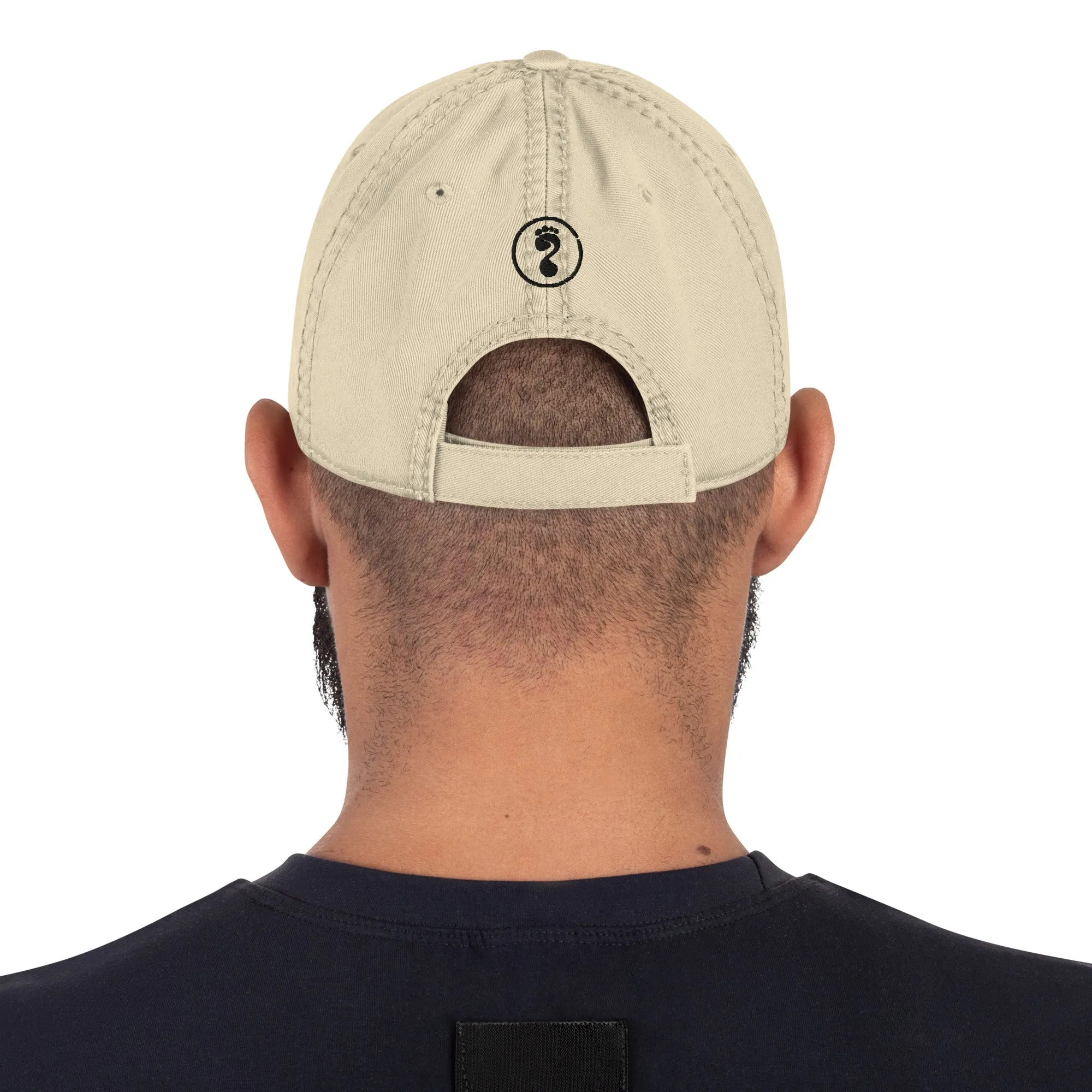 Compass Distressed Hat (Dark)
