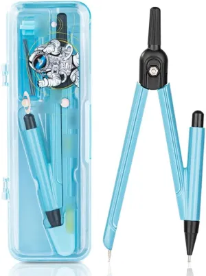 Compass Geometry Tool Compass Drawing Set Professional High Precision Compass Pencil Compass Drawing Set School Stationery Compass Indexer Circle Drawing Tool