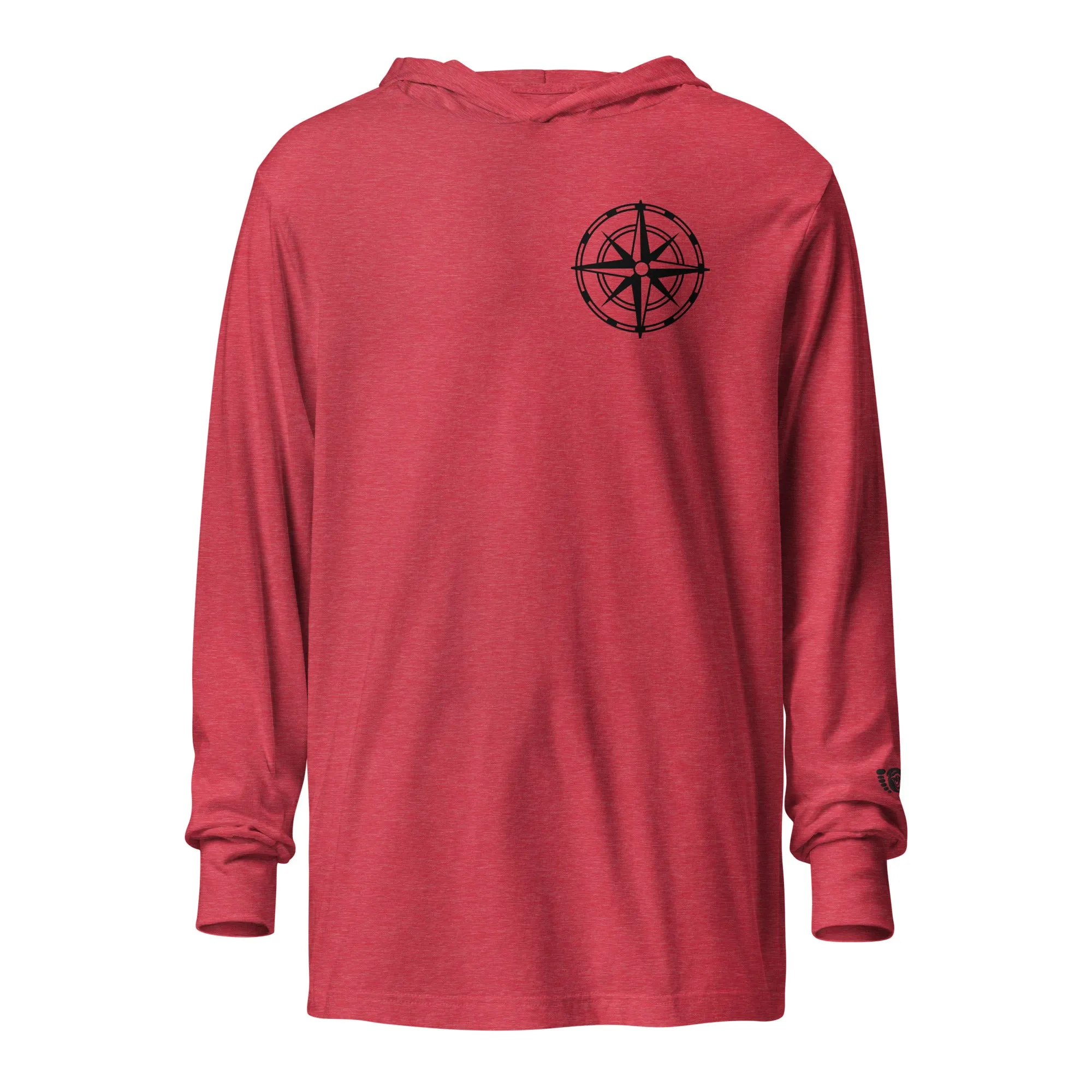 Compass Hooded Long Sleeve (Dark)