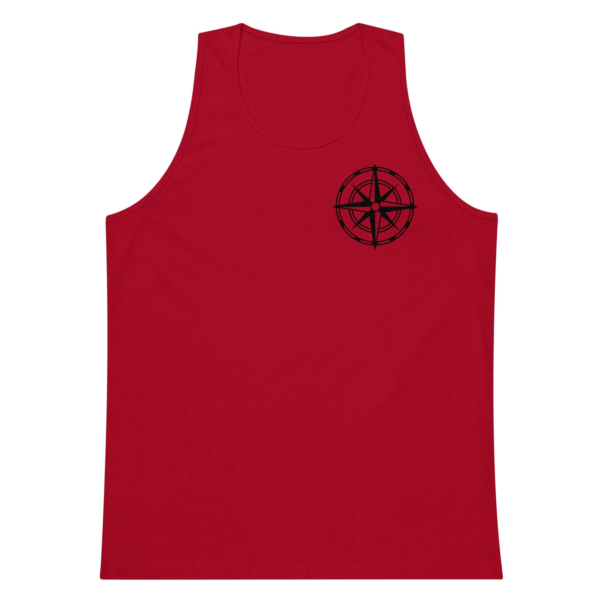 Compass Premium Tank Top (Dark) Alternate