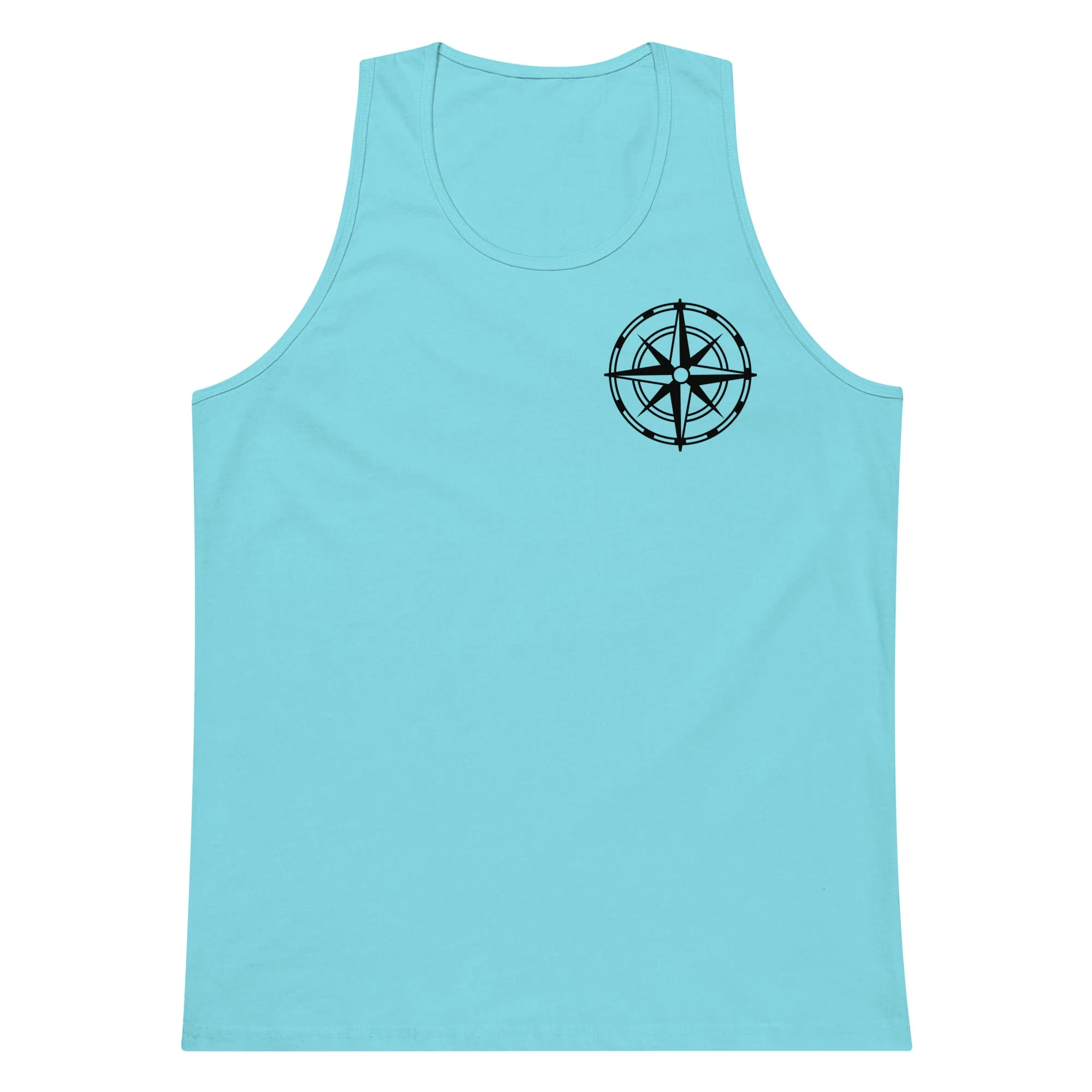 Compass Premium Tank Top (Dark) Alternate
