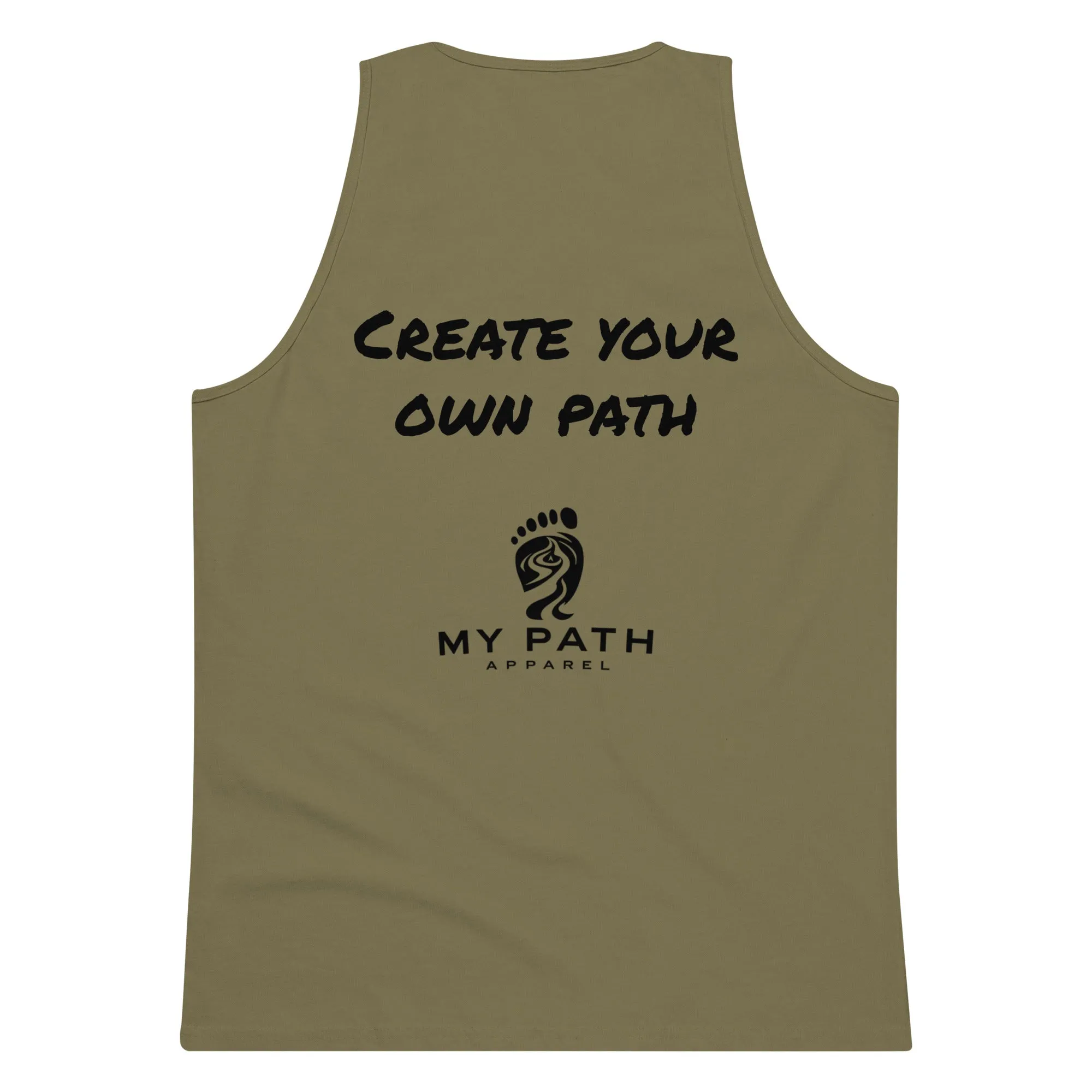 Compass Premium Tank Top (Dark) Alternate