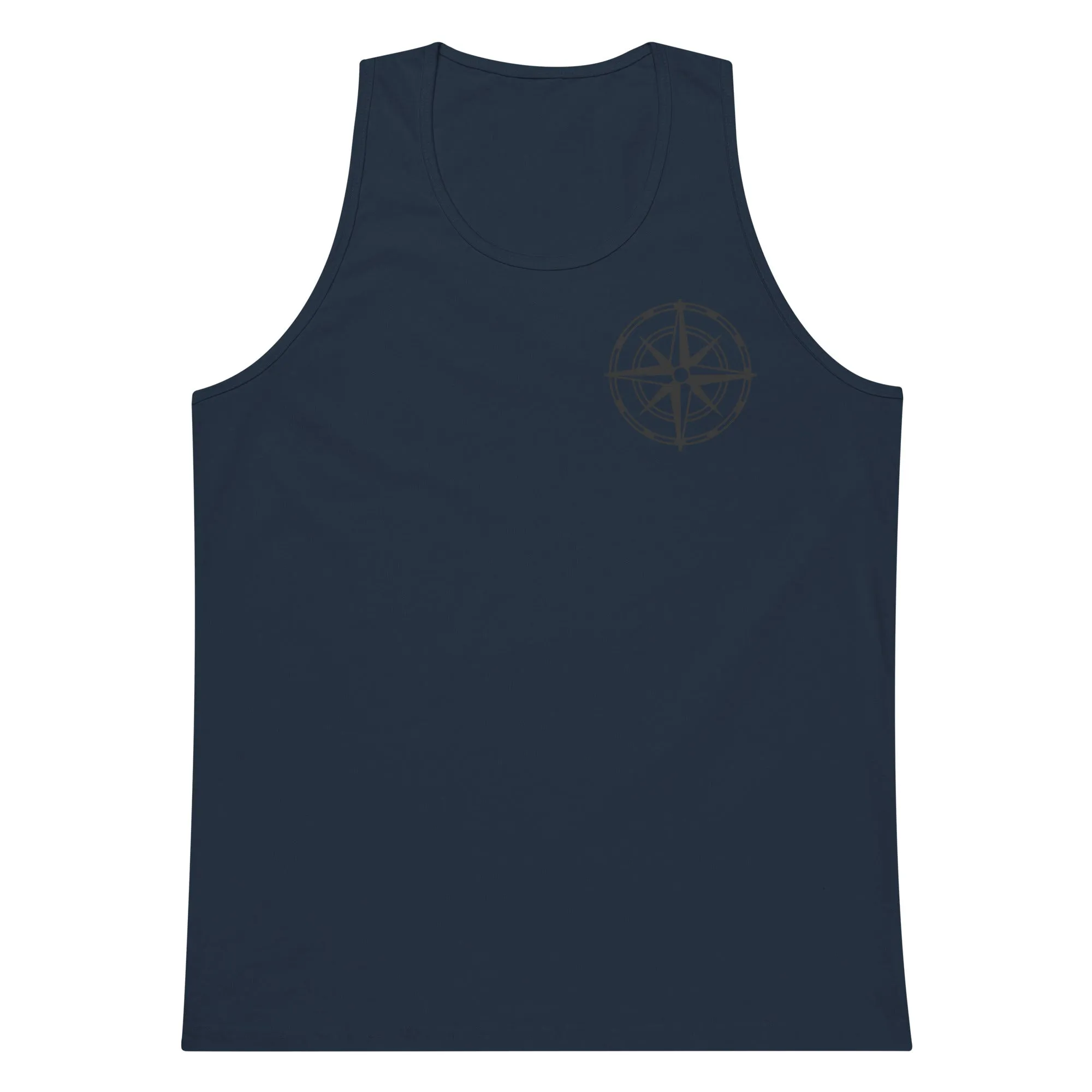 Compass Premium Tank Top (Dark) Alternate