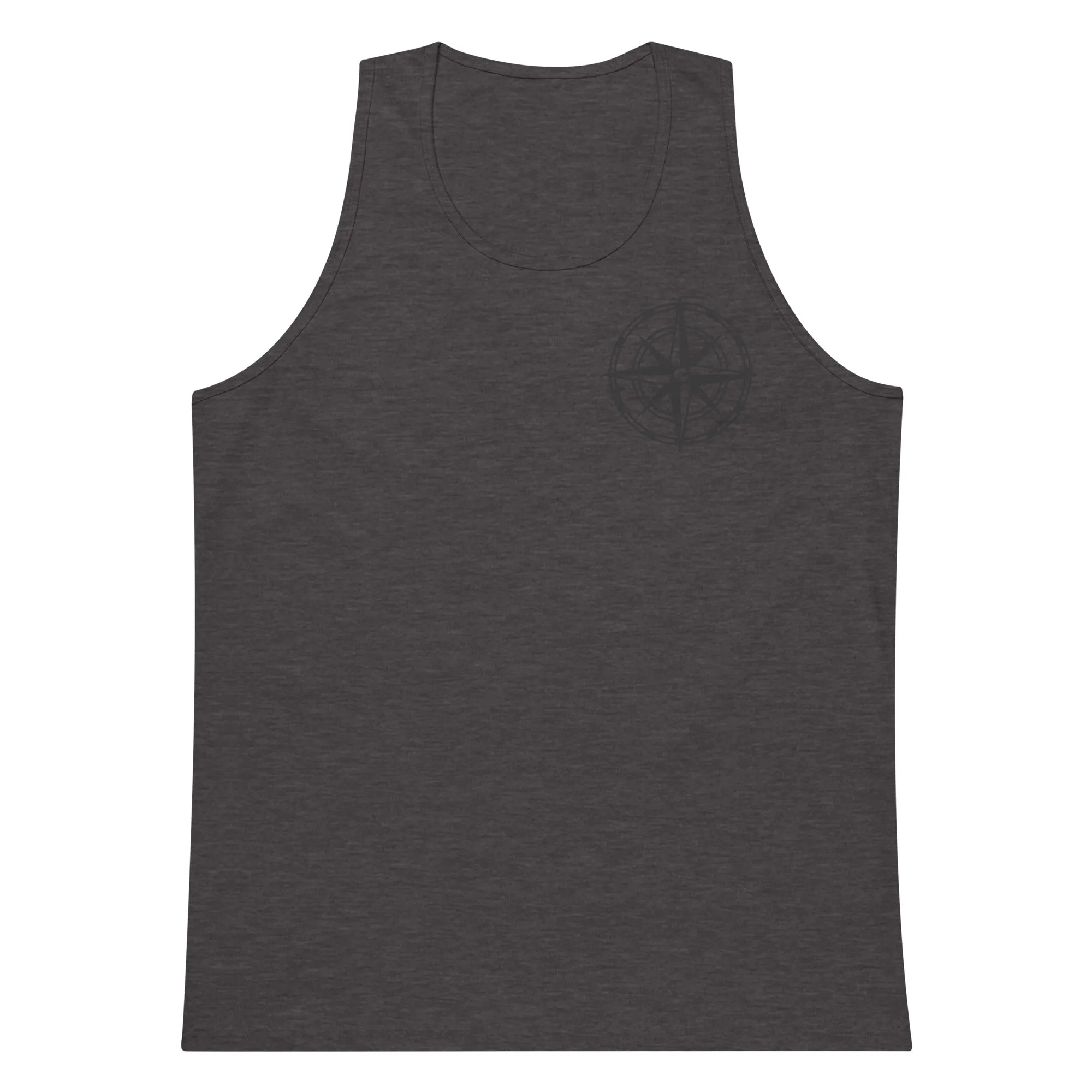 Compass Premium Tank Top (Dark) Alternate