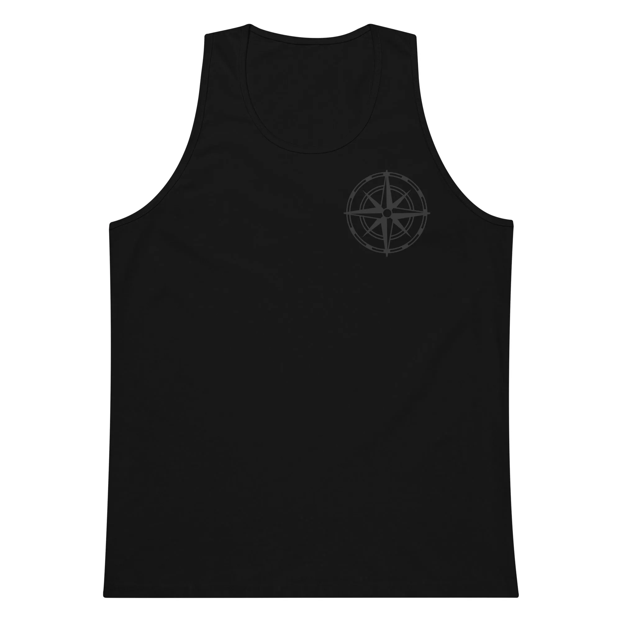Compass Premium Tank Top (Dark) Alternate