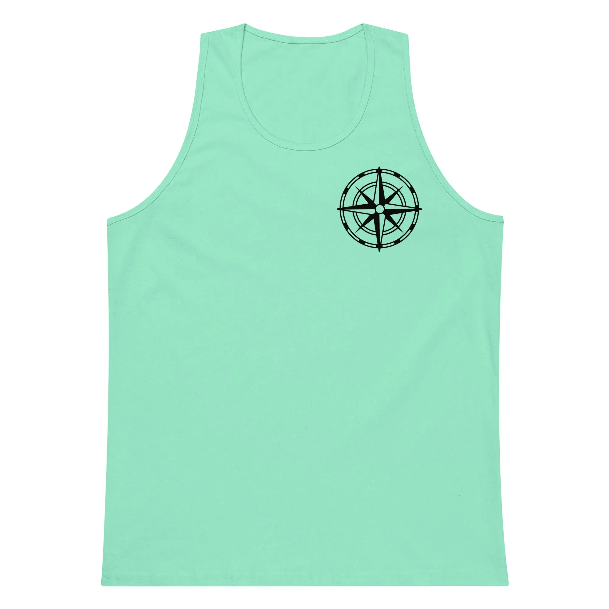 Compass Premium Tank Top (Dark) Alternate