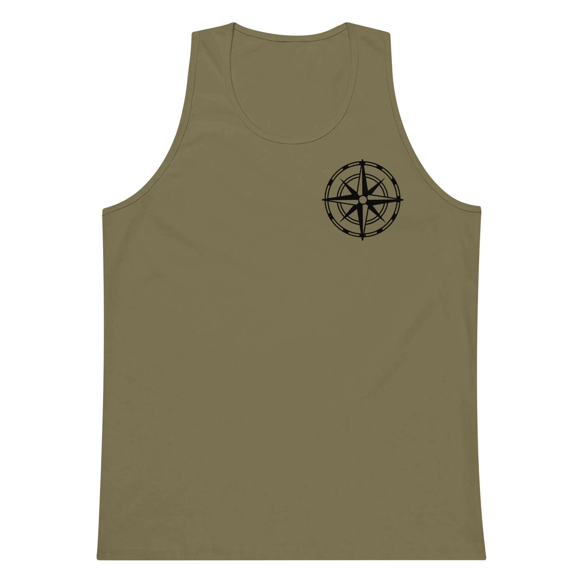 Compass Premium Tank Top (Dark) Alternate