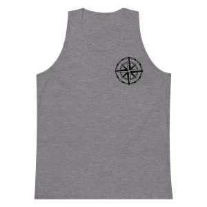 Compass Premium Tank Top (Dark) Alternate