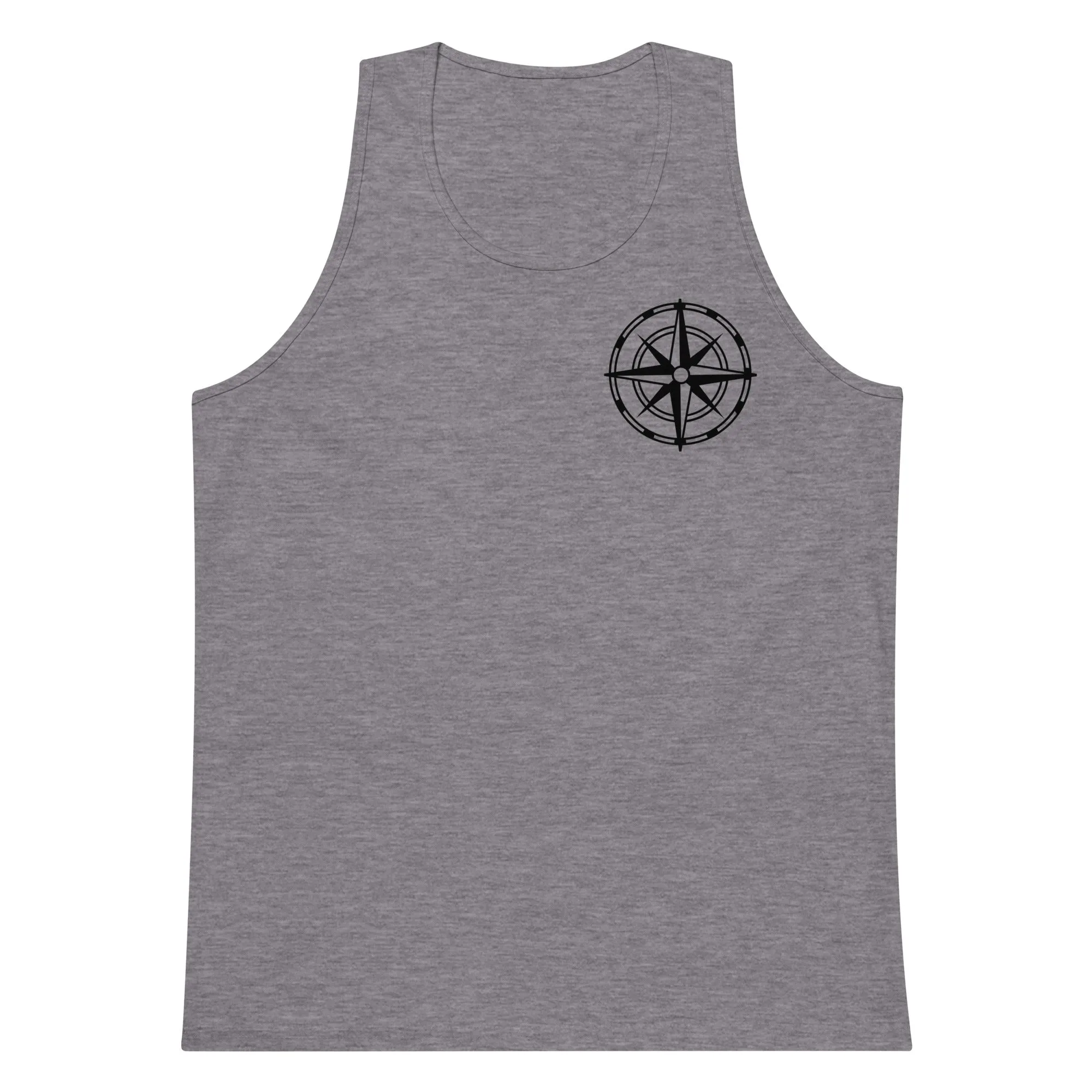 Compass Premium Tank Top (Dark) Alternate
