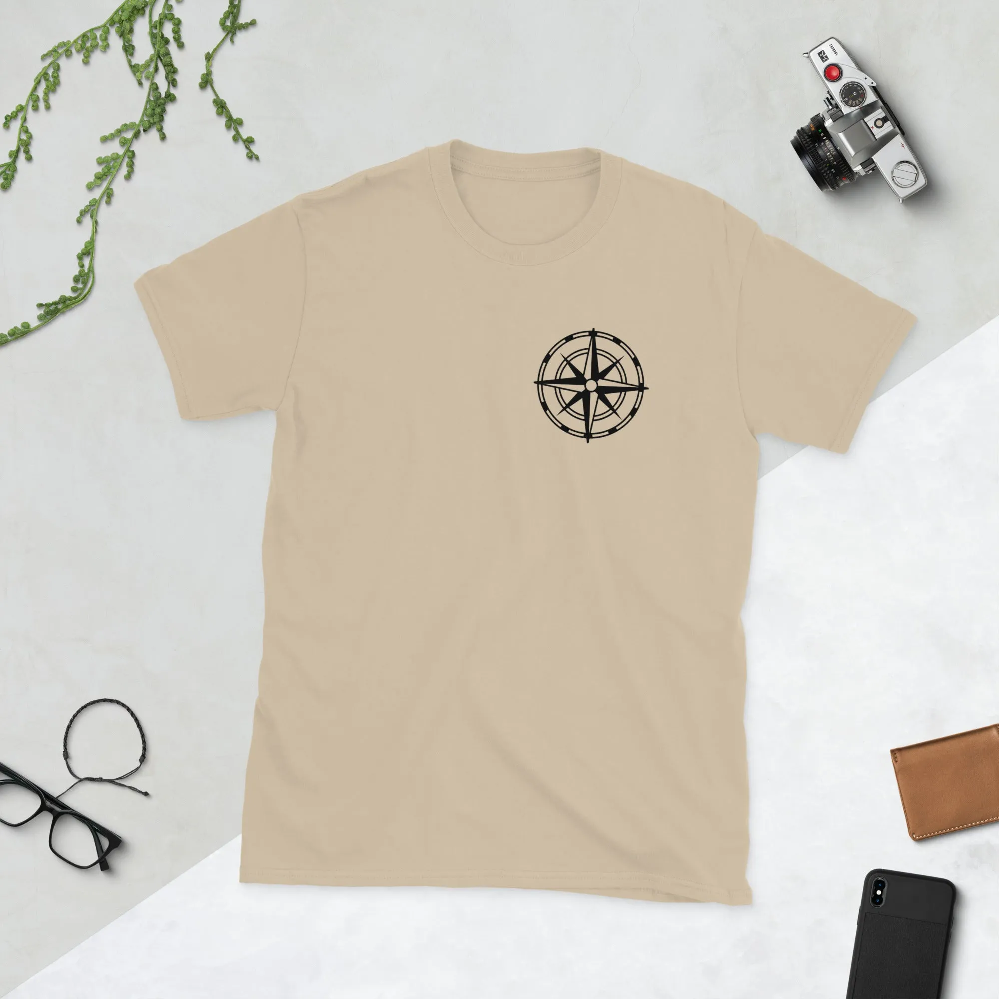 Compass Unisex T-Shirt (Dark) Alternate