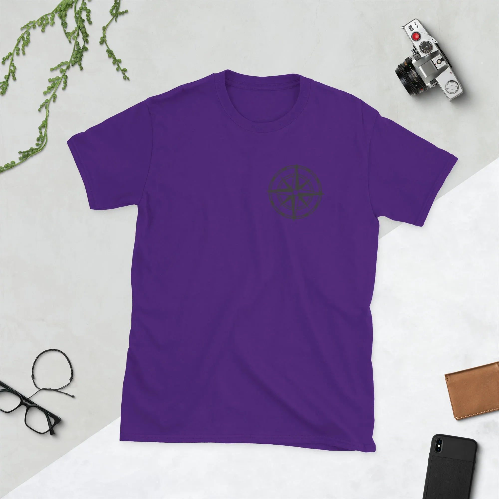 Compass Unisex T-Shirt (Dark) Alternate