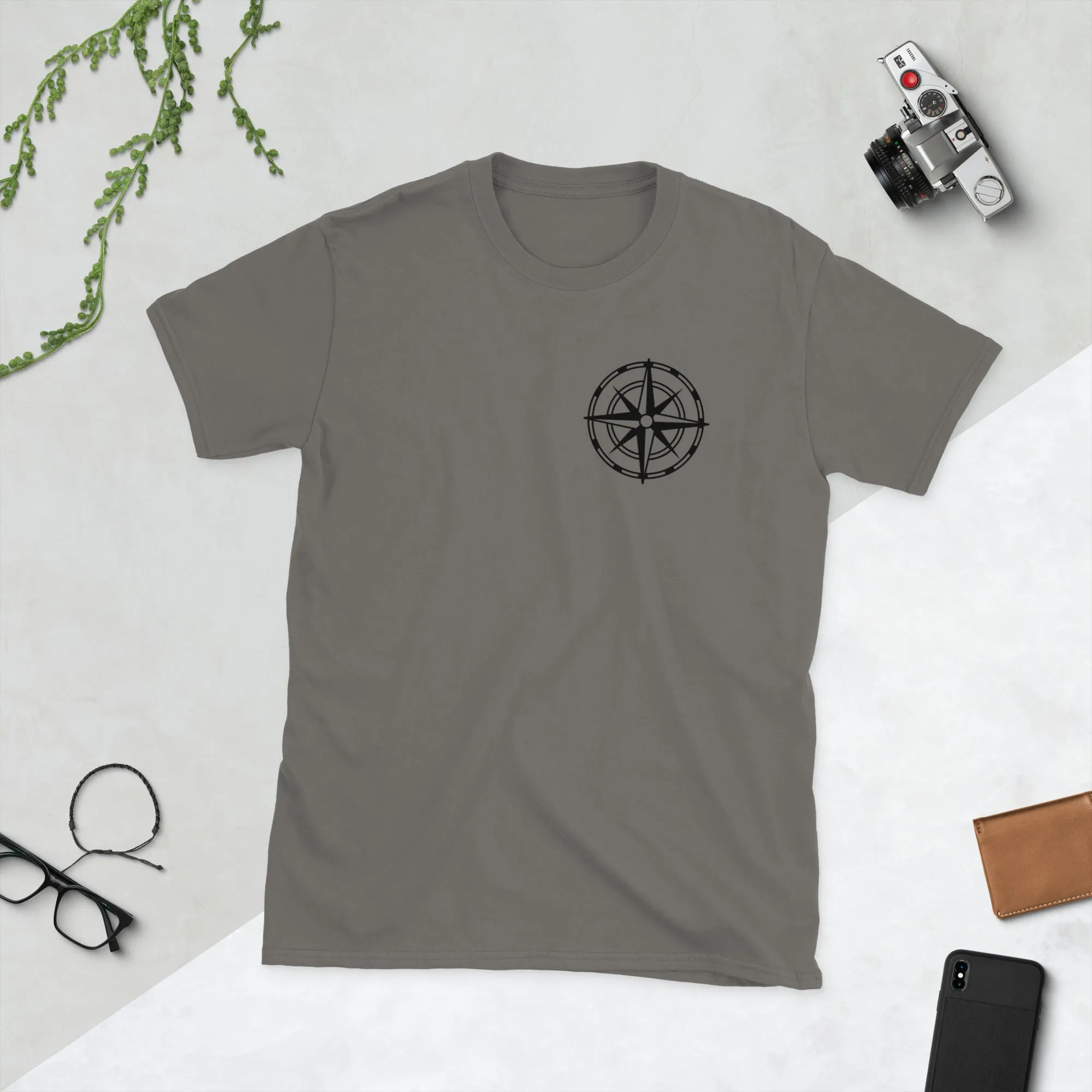 Compass Unisex T-Shirt (Dark) Alternate
