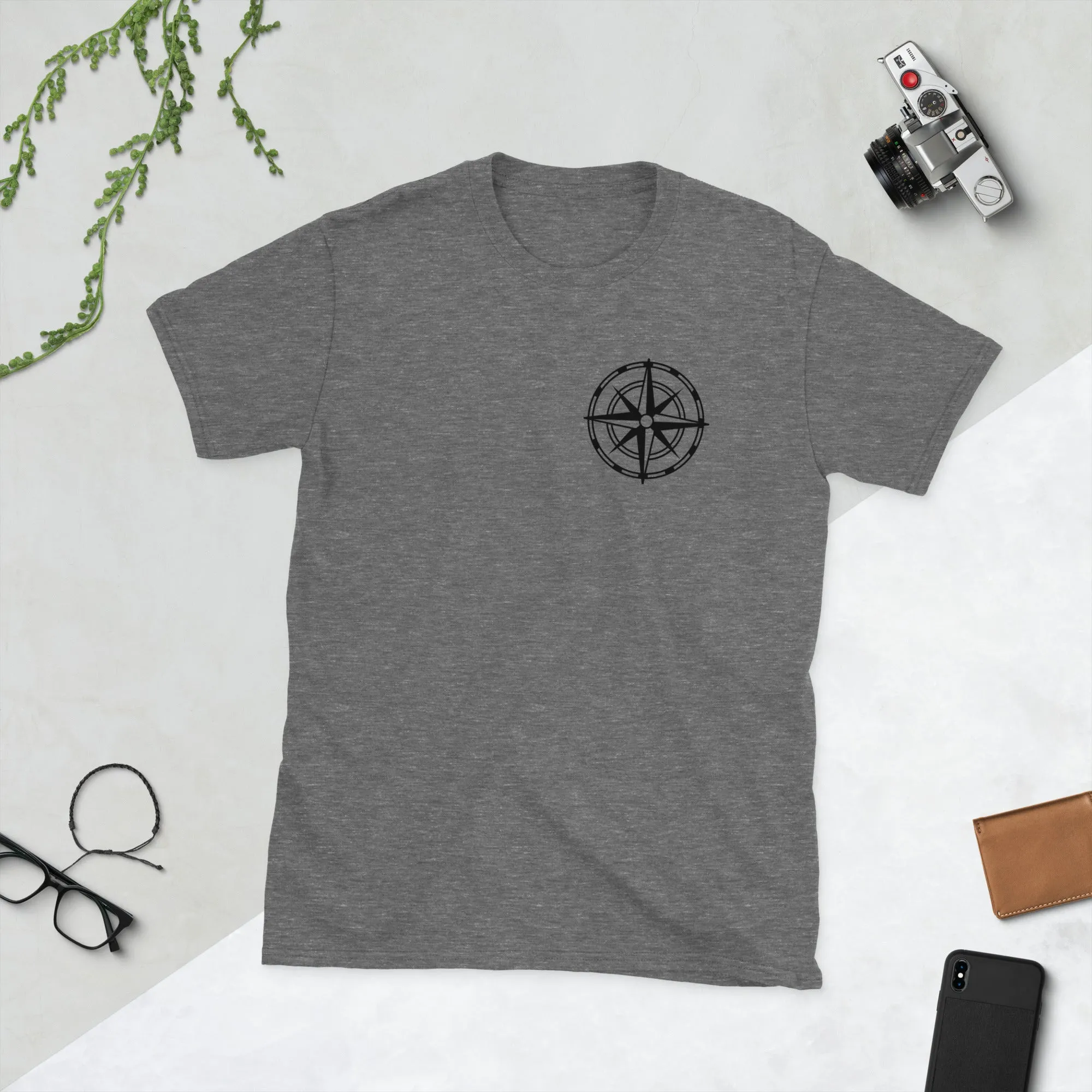 Compass Unisex T-Shirt (Dark) Alternate