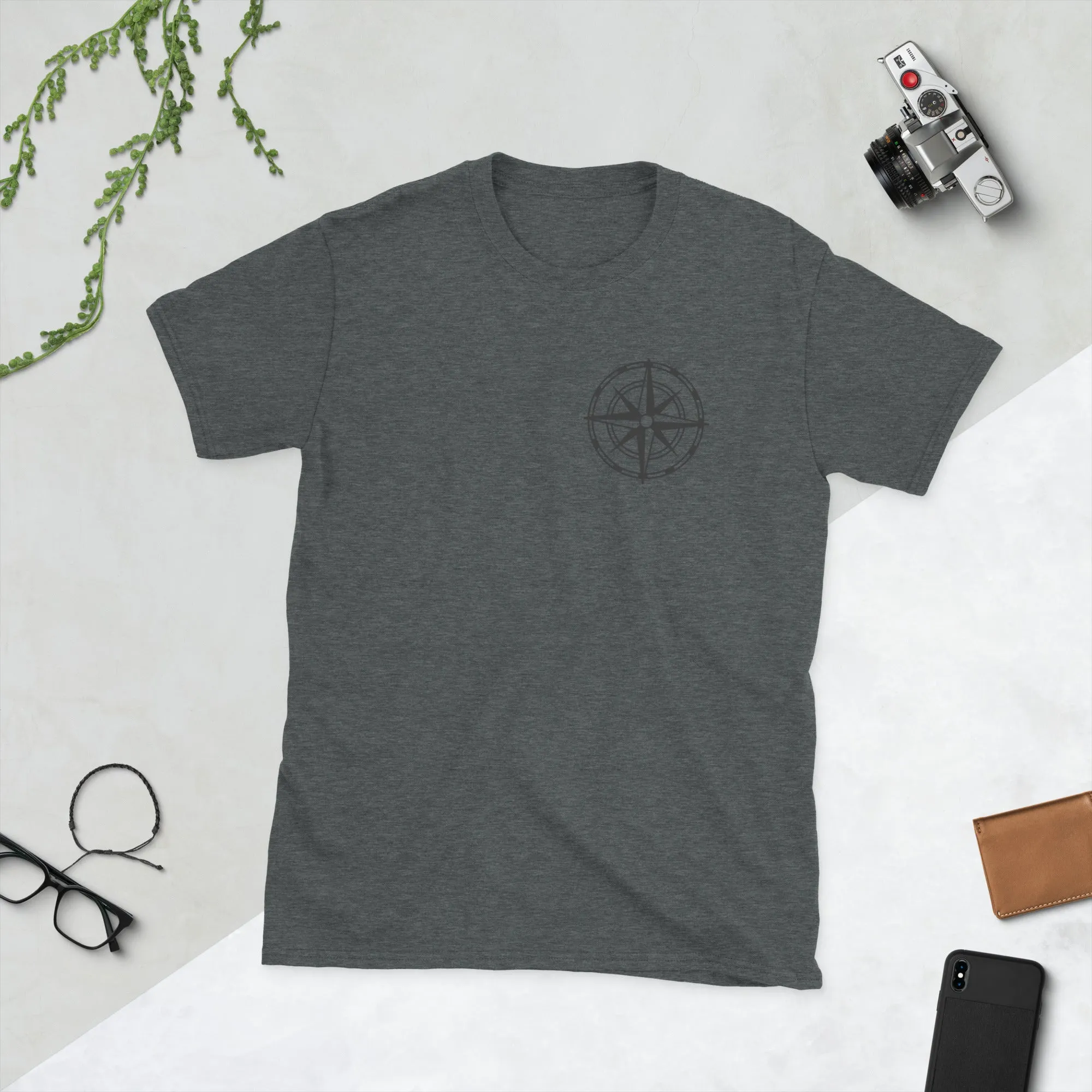Compass Unisex T-Shirt (Dark) Alternate