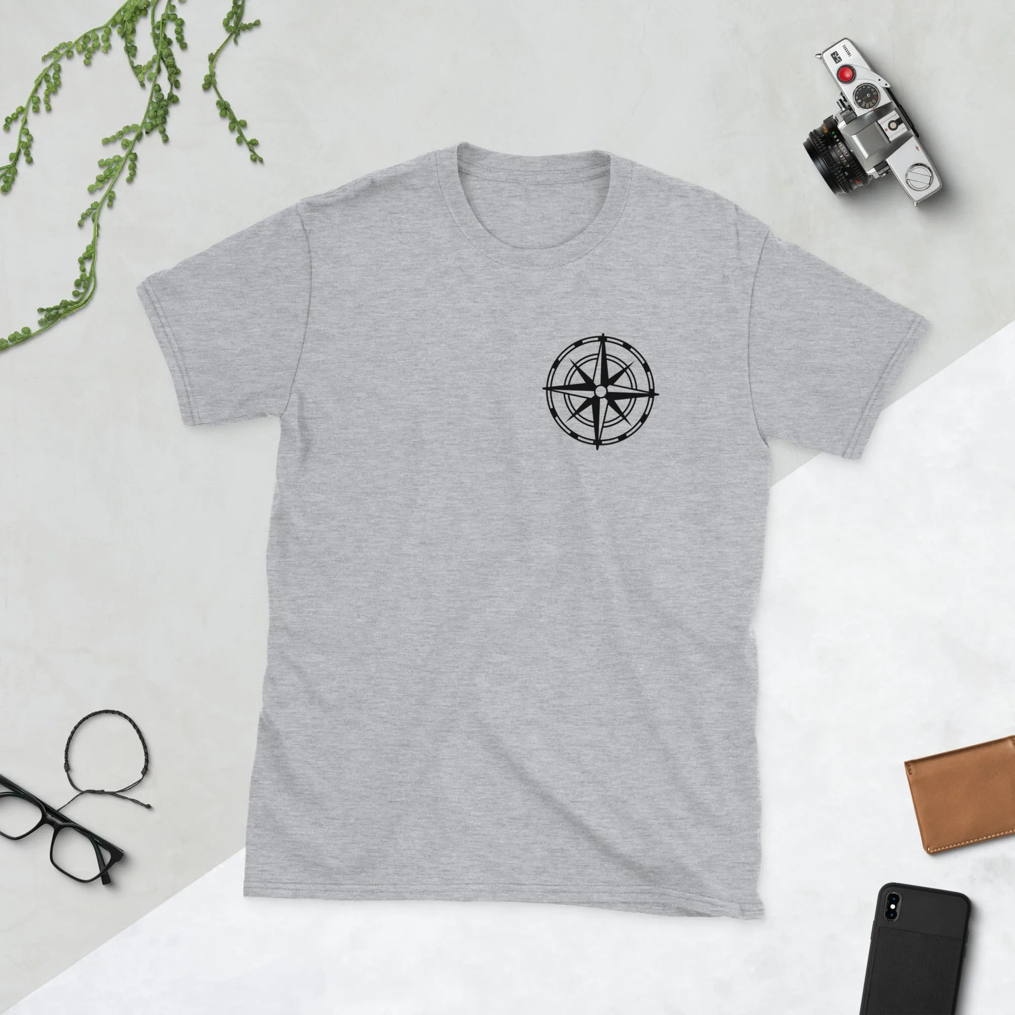Compass Unisex T-Shirt (Dark) Alternate