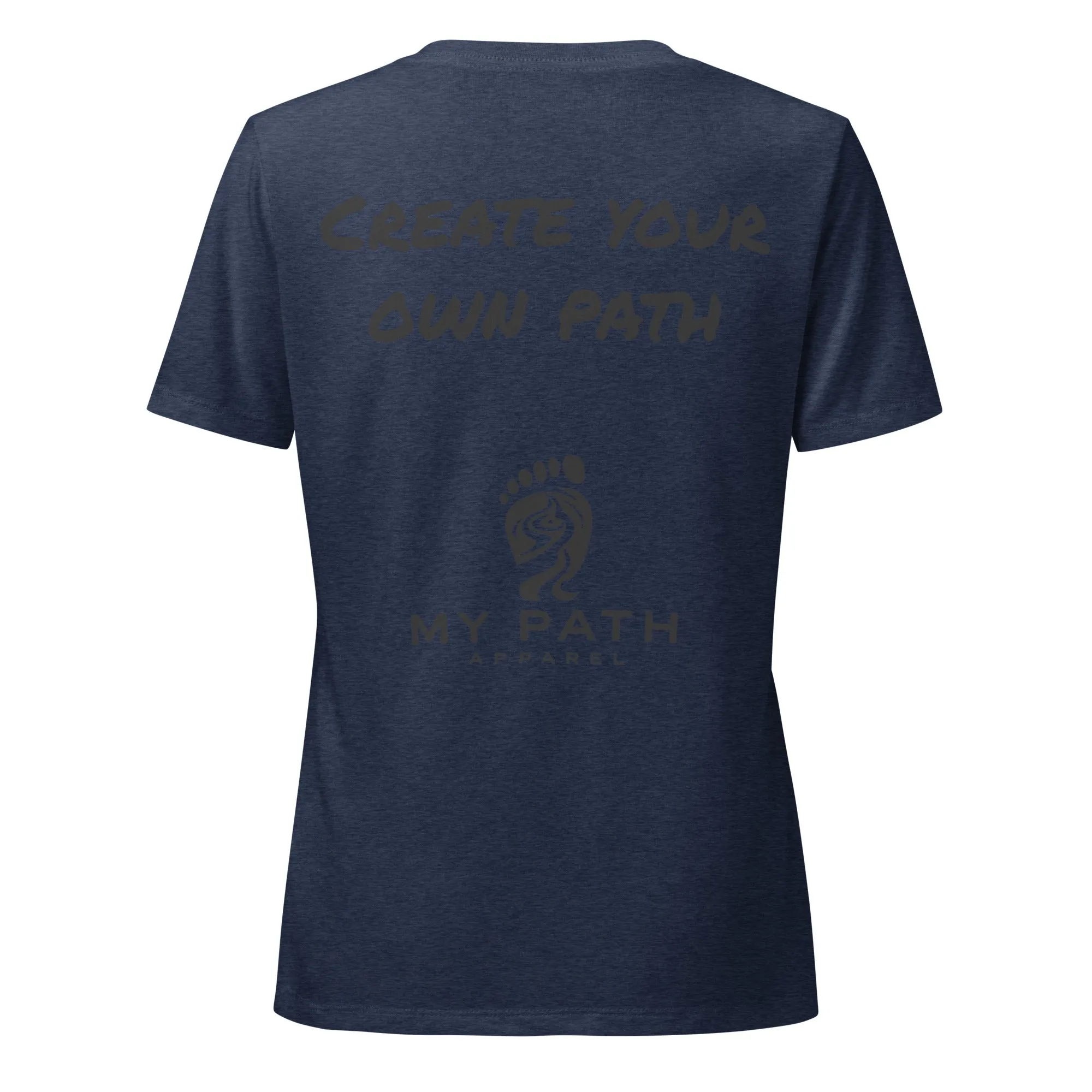 Compass Women’s V-Neck Shirt (Dark) Alternate