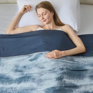Cooling Blanket for Hot Sleepers Throw Size 50"x70", Summer Ice Cold Blanket Absorbs Heat to Keep Body Cool for Night Sweats, Lightweight Breathable Cold Blankets for Sleeping Bed & Sofa