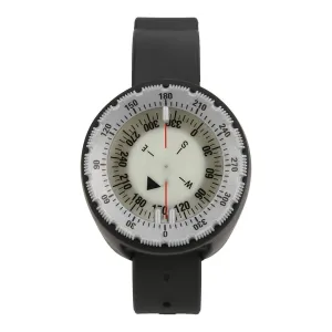 CP 991 Lightweight Strong Magnet Watch Balanced Waterproof Underwater Luminous Diving Wrist Compass Gray 50M (Grey)