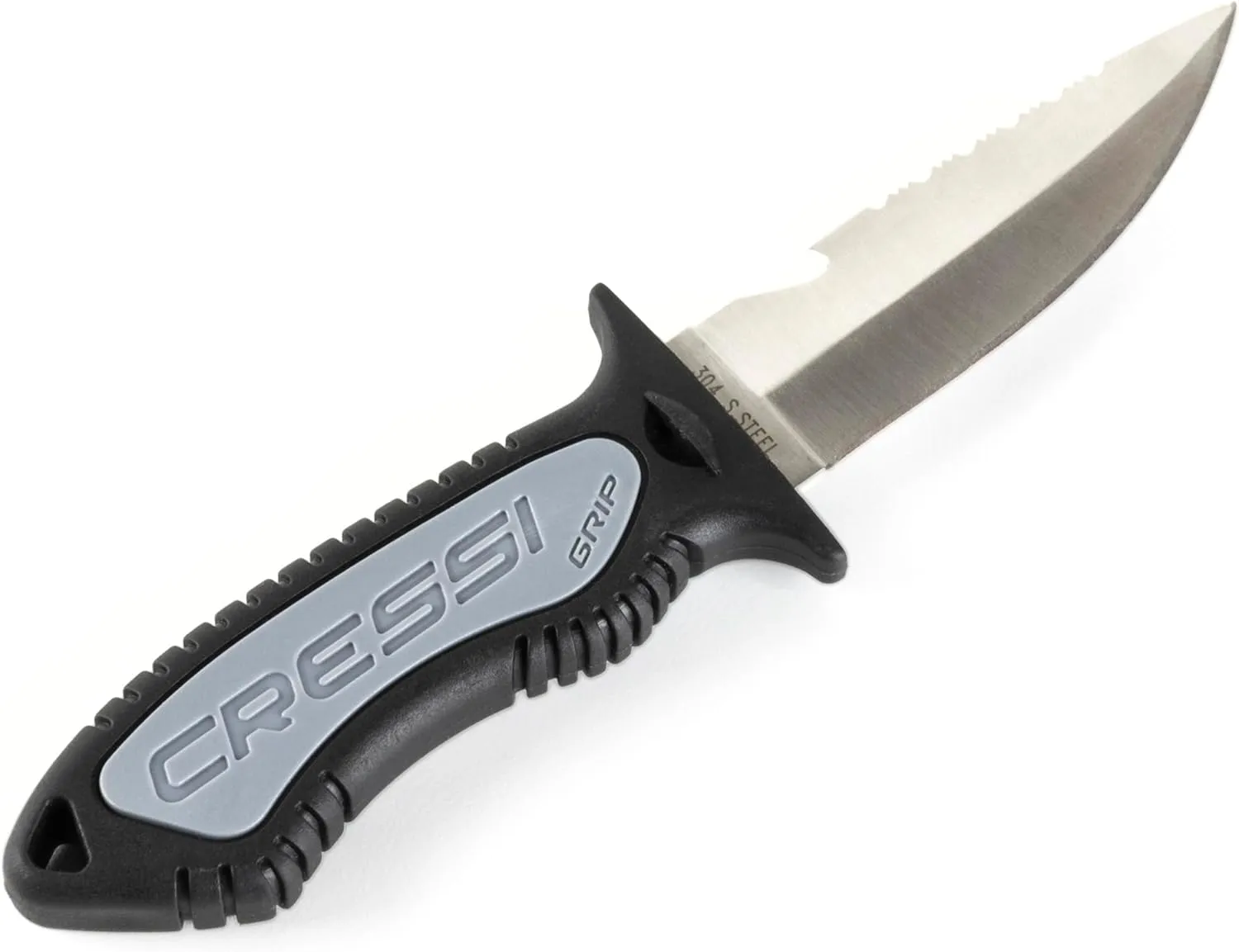 CRESSI Versatile Diving Knife for Scuba, Snorkeling, Spearfishing | The Grip