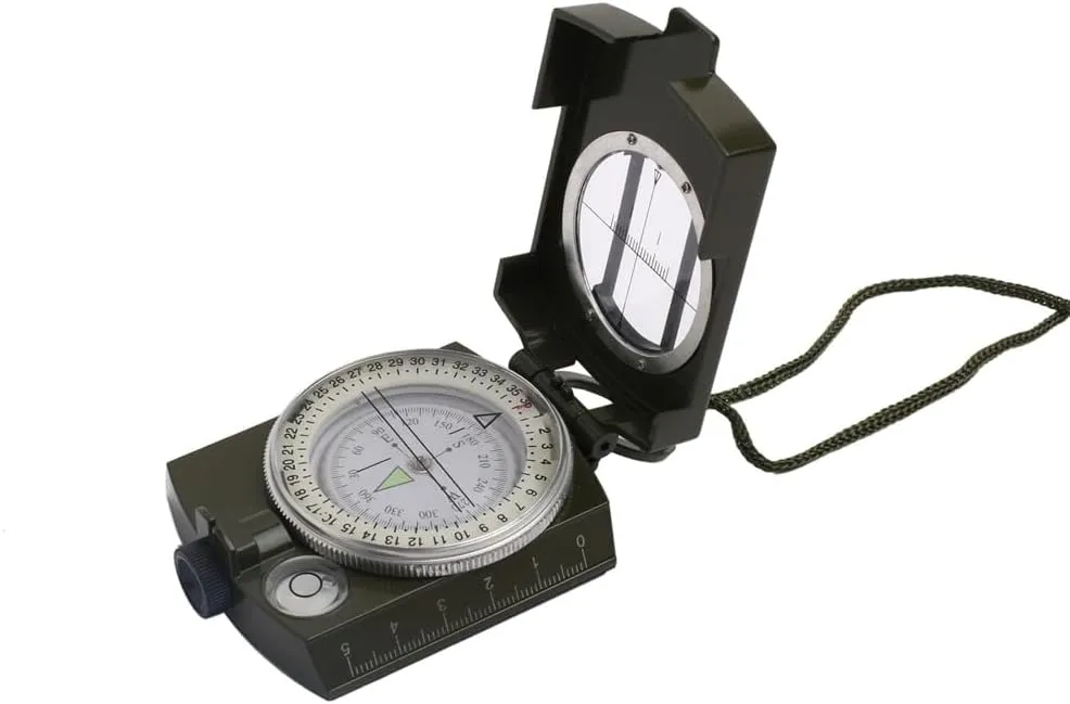 CSCDD High Precision Compass Multi-Functional Green Fluorescent North Needle Outdoor