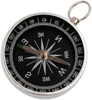 CSCDD Hiking Lightweight Aluminum Wild Survival Professional Compass Navigation Tool