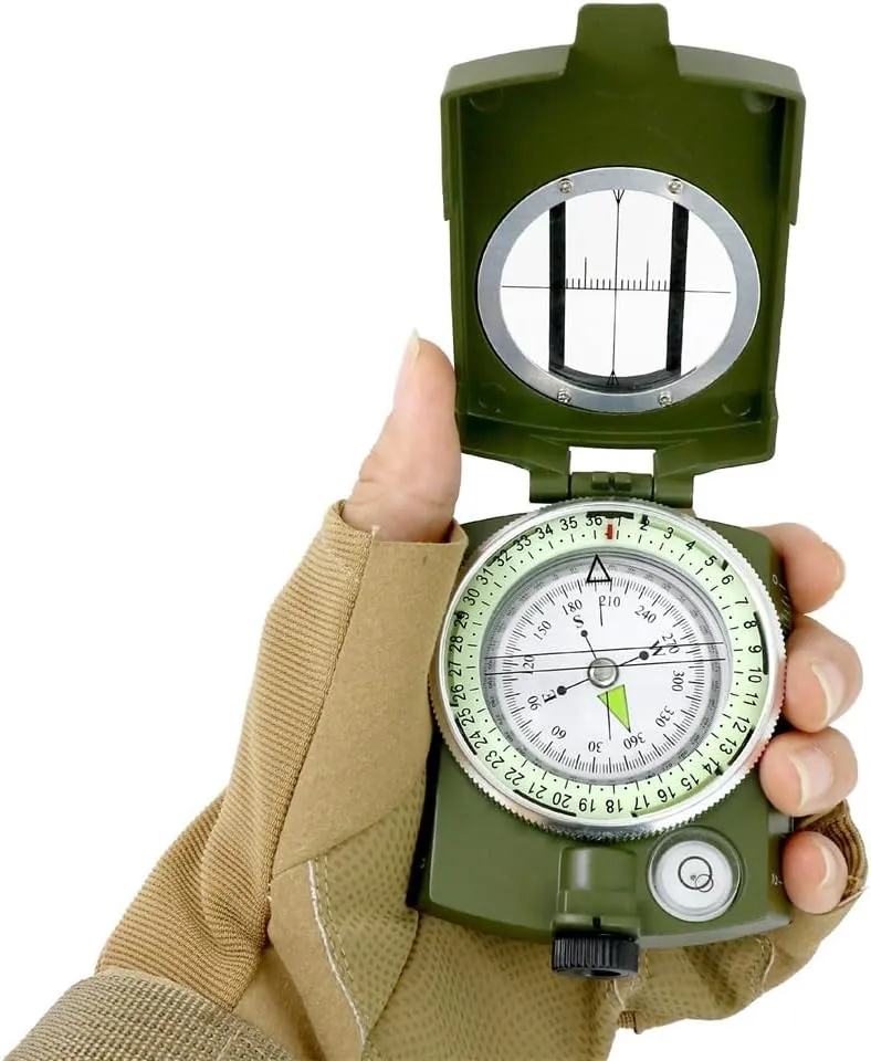 CSCDD Outdoor Multifunctional Compass Needle High Precision Professional Camping Noctilucent Needle