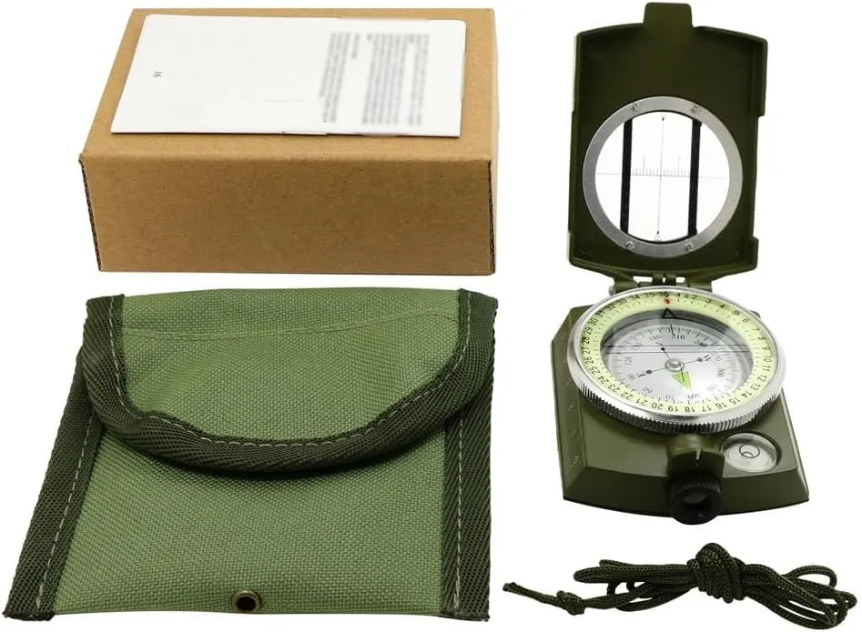 CSCDD Outdoor Multifunctional Compass Needle High Precision Professional Camping Noctilucent Needle
