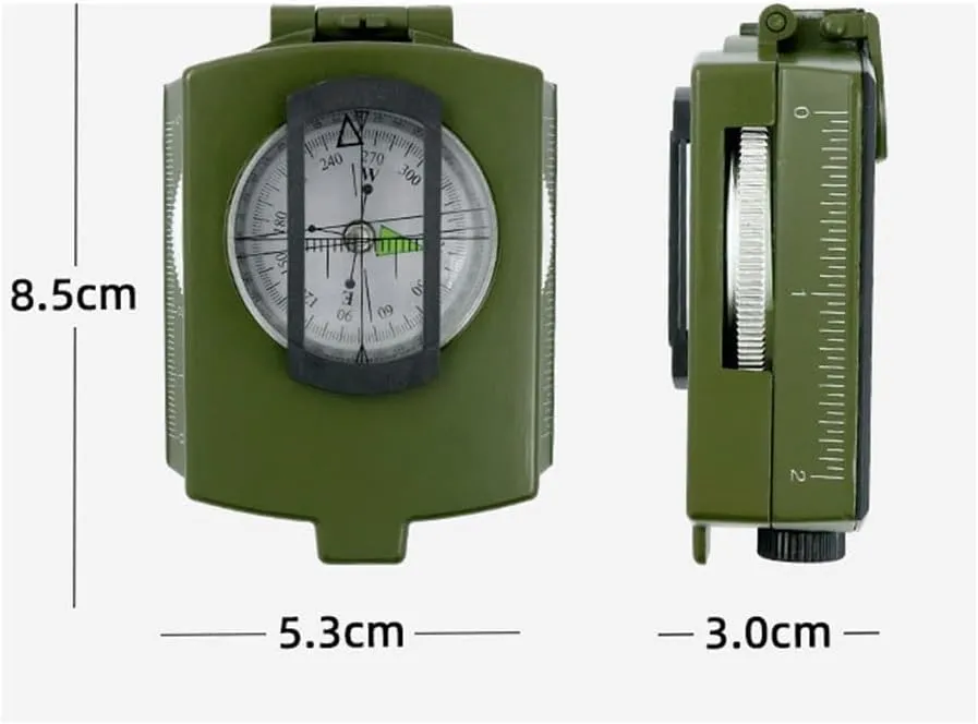 CSCDD Outdoor Multifunctional Compass Needle High Precision Professional Camping Noctilucent Needle