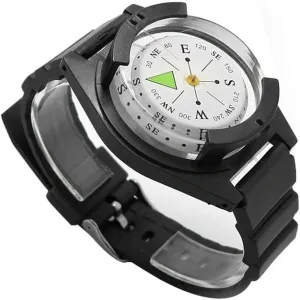 CSCDD Wrist Compass for Outdoor Hiking Camping Diving High Precision Professional Wrist Diving Compass