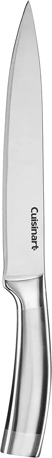 CUISINART Block Knife Set, 15pc Cutlery Knife Set with Steel Blades for Precise Cutting , Lightweight, Stainless Steel, Durable & Dishwasher Safe, C99SS-15P