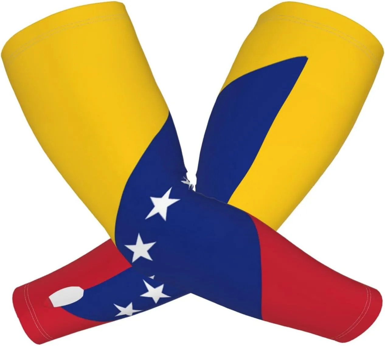 Cute Venezuela Flag Cooling Arm Sleeves Sun Protection Unisex for Sports, Camping, Cycling, Hiking, Travel