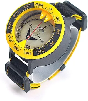 D-50 Ocean Elite Scuba Diving Wrist Compass for Orienteering Hiking Gliding Camping Climbing Cycling