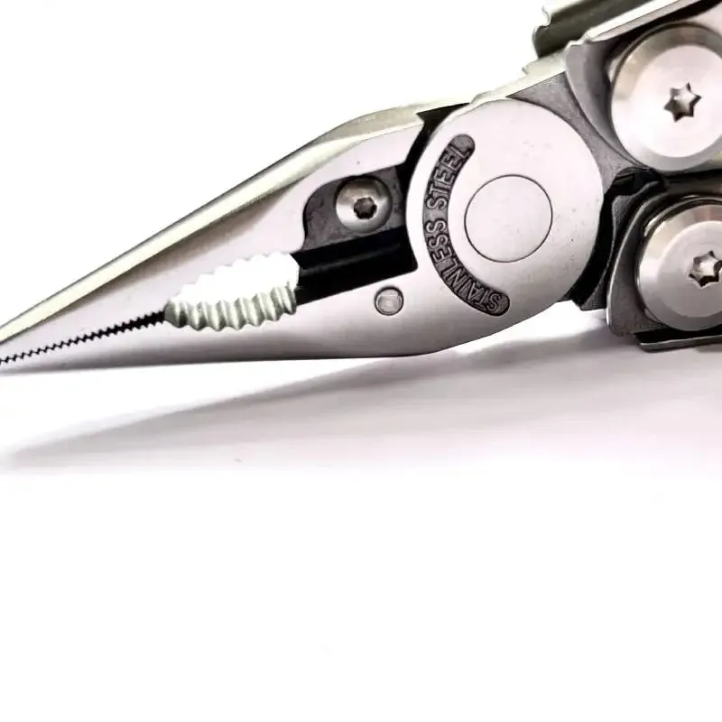 DAICAMPING DL1 Multi-Tool with Extra Cutter, Scissors, Saw, and Folding Knife for Camping and EDC
