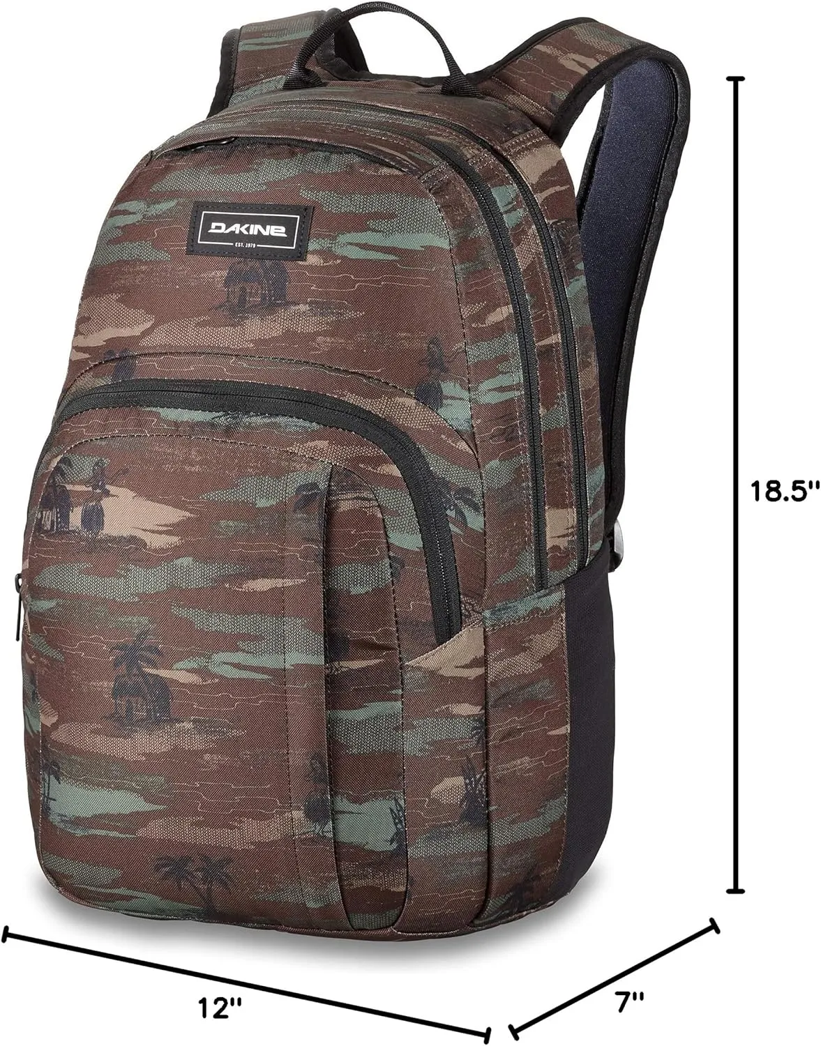 Dakine Campus M 25L - Aloha Camo, One Size