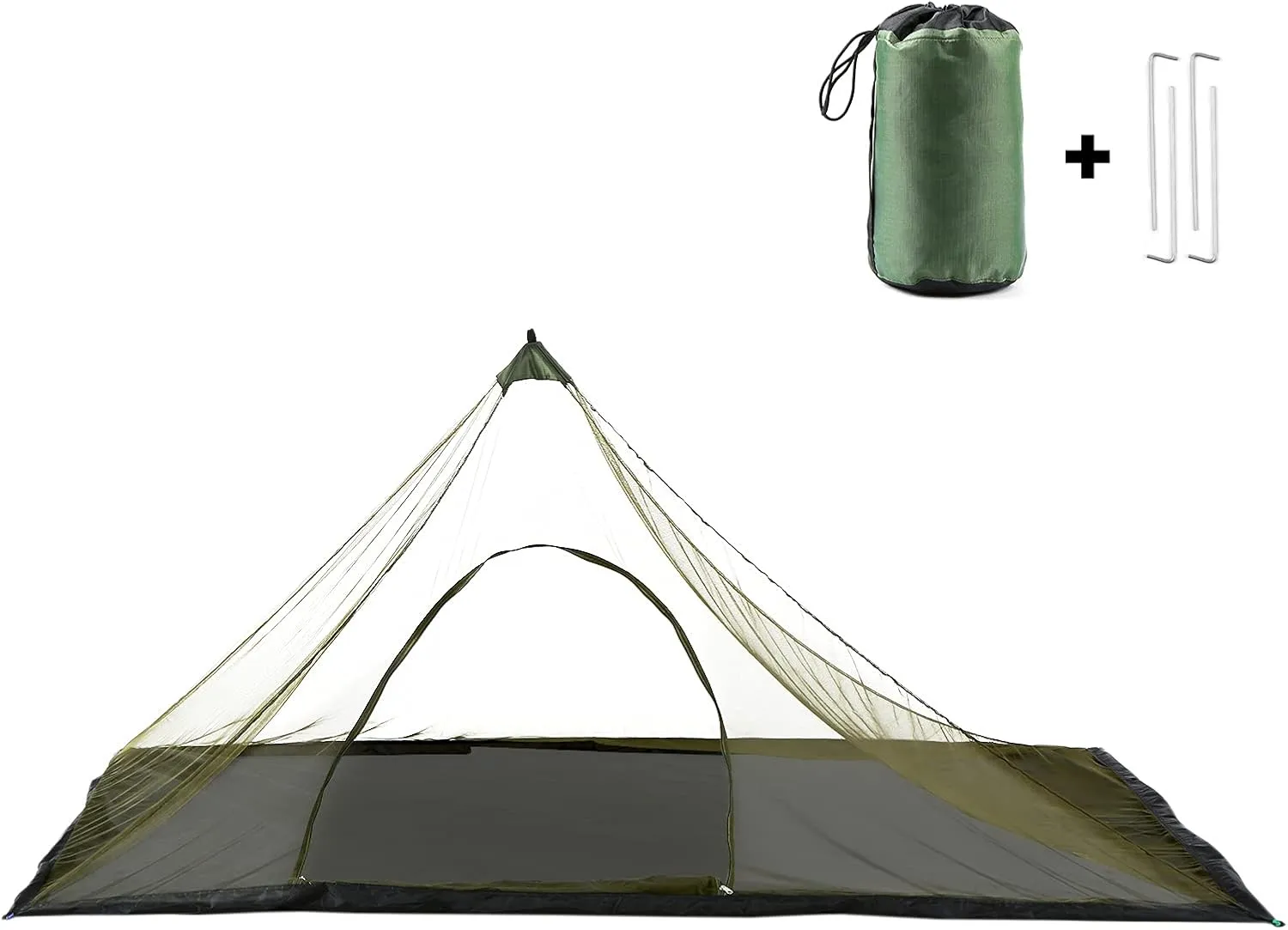 DALYNN Camping Tent with Carry Bag Water Resist Outdoors Mesh Tent for Backpacking Hiking Camping Fishing