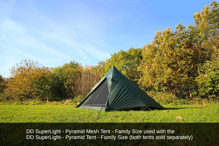 DD SuperLight - Pyramid Mesh Tent - Family Size