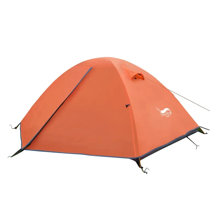 Desert&Fox Backpacking Tent 2 Person Aluminum Pole Lightweight Camping Tent Double Layer