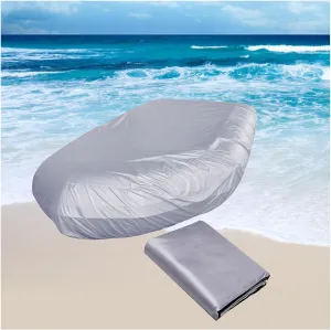 Dinghy Covers 7 Sizes Boat Tarp UV Resistant Boat Covers for Small Inflatable and Rigid Inflatable Boats,230 * 165 * 46cm