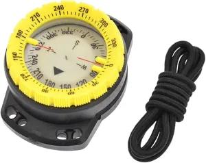 Diving Compass,Dive Compass Surfing Luminous Underwater 50M Wrist Compass Night Vision Waterproof Navigation Compass with Bungee