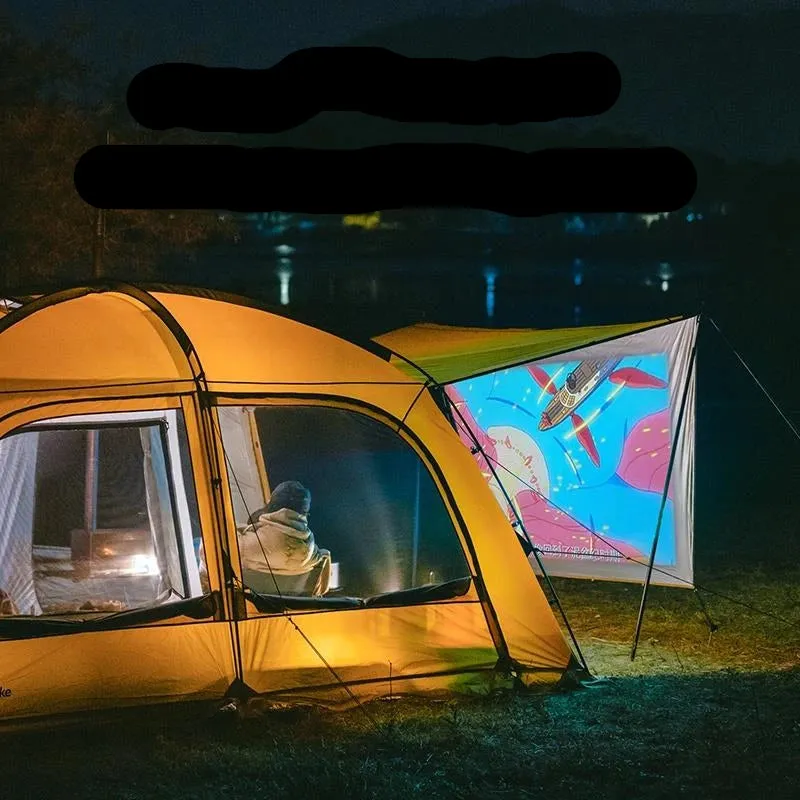 Double Layer Dome Tent with Fireproof Chimney