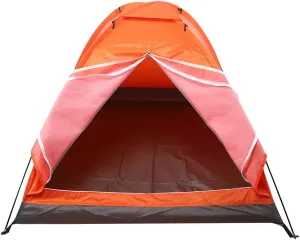 Double Person Outdoor Single Layer Tent for Cam Clim Fishing Beach - Portable Tent for Backpacking, Hiking, and
