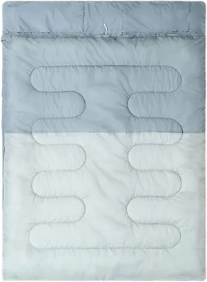Double Sleeping Bag,Lightweight,Waterproof Indoor & Outdoor Use for Adults for Hiking, Backpacking and Camping with 2 Pillows