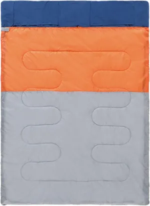 Double Sleeping Bag,Lightweight,Waterproof Indoor & Outdoor Use for Adults for Hiking, Backpacking and Camping with 2 Pillows