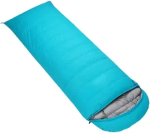 Down Sleeping Bag Camping Adult Winter Warm Cold Hiking Travel Ultra Light Fishing Sleeping Bag Hotel